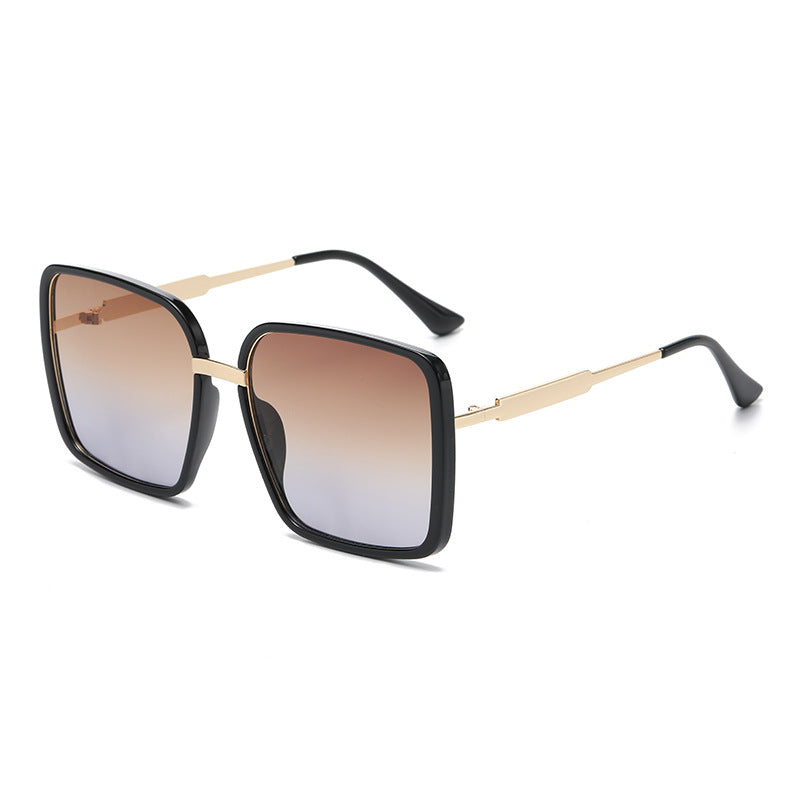Classic Vintage Casual Square Frame Sunglasses For Women