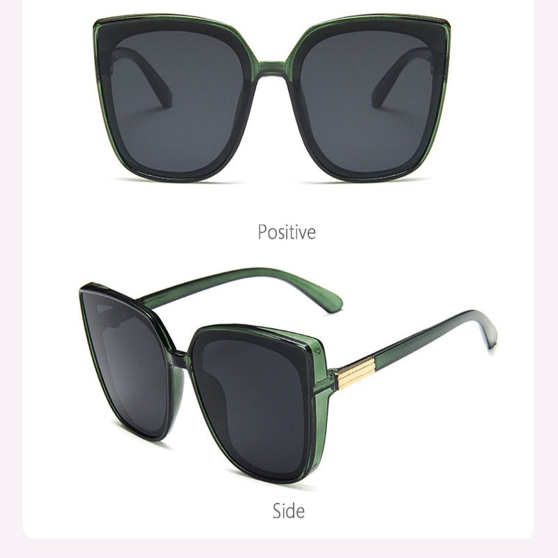Square Frame Vintage Sunglasses For Women