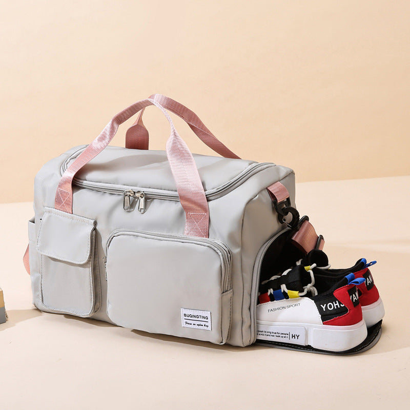 Waterproof Travel Bag with Shoe Compartment