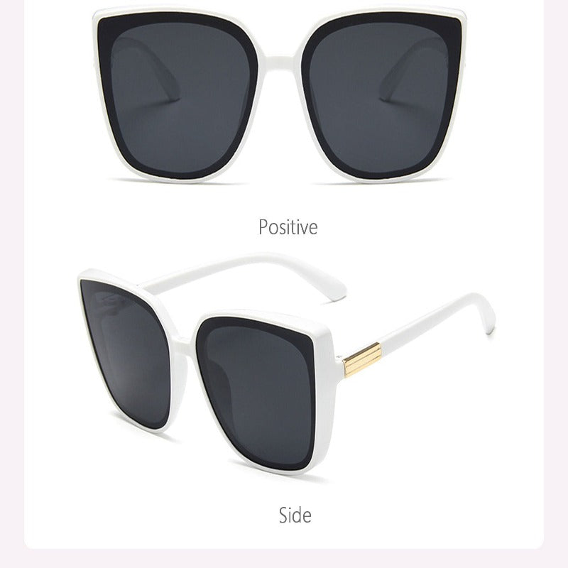 Square Frame Vintage Sunglasses For Women