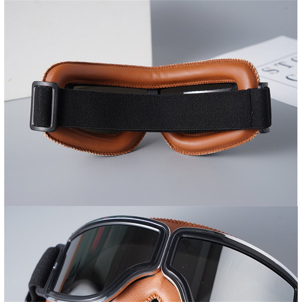 Modern Motorcycle Adjustable Strap Goggles
