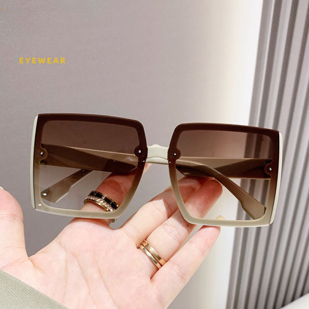 Women's Versatile Large Frame Sunglasses