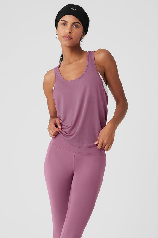 All Day Tank - Soft Mulberry