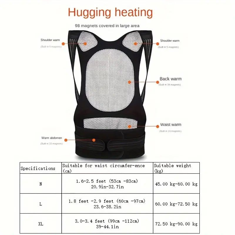 Heating Pad for Back Shoulders Support