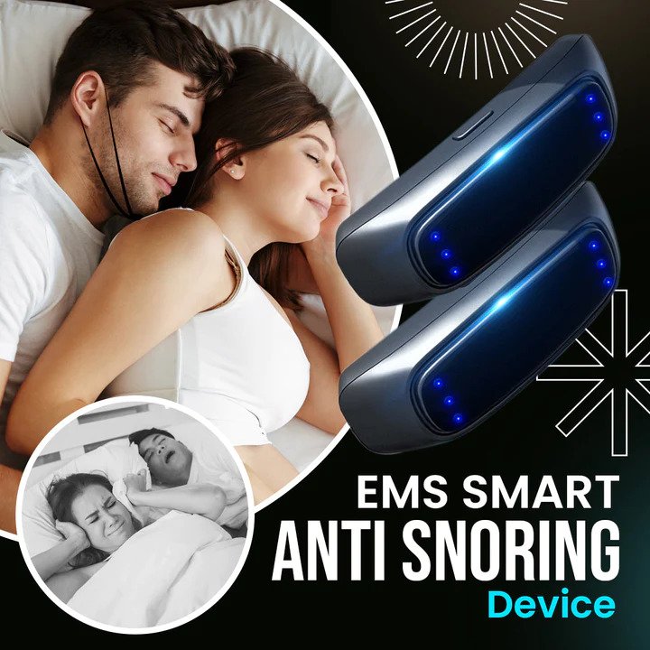 New Smart Throat Pulse Anti-Snoring Device