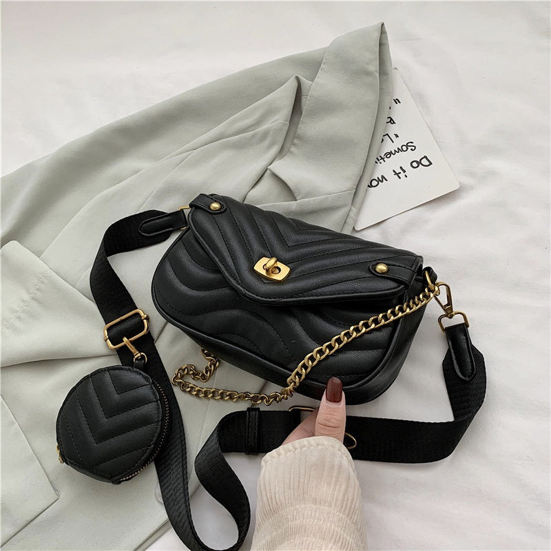 Women's Premium Sling Bag Black