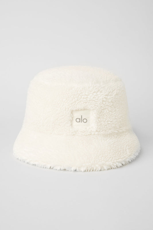 Foxy Sherpa Bucket Hat - Ivory