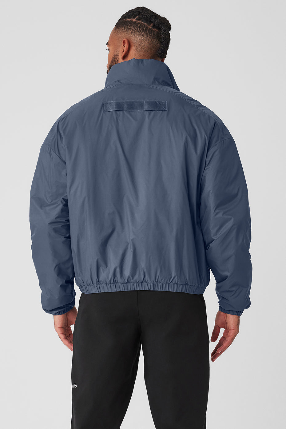 Latitude Light Weight 1/2 Zip Pullover Jacket - Bluestone
