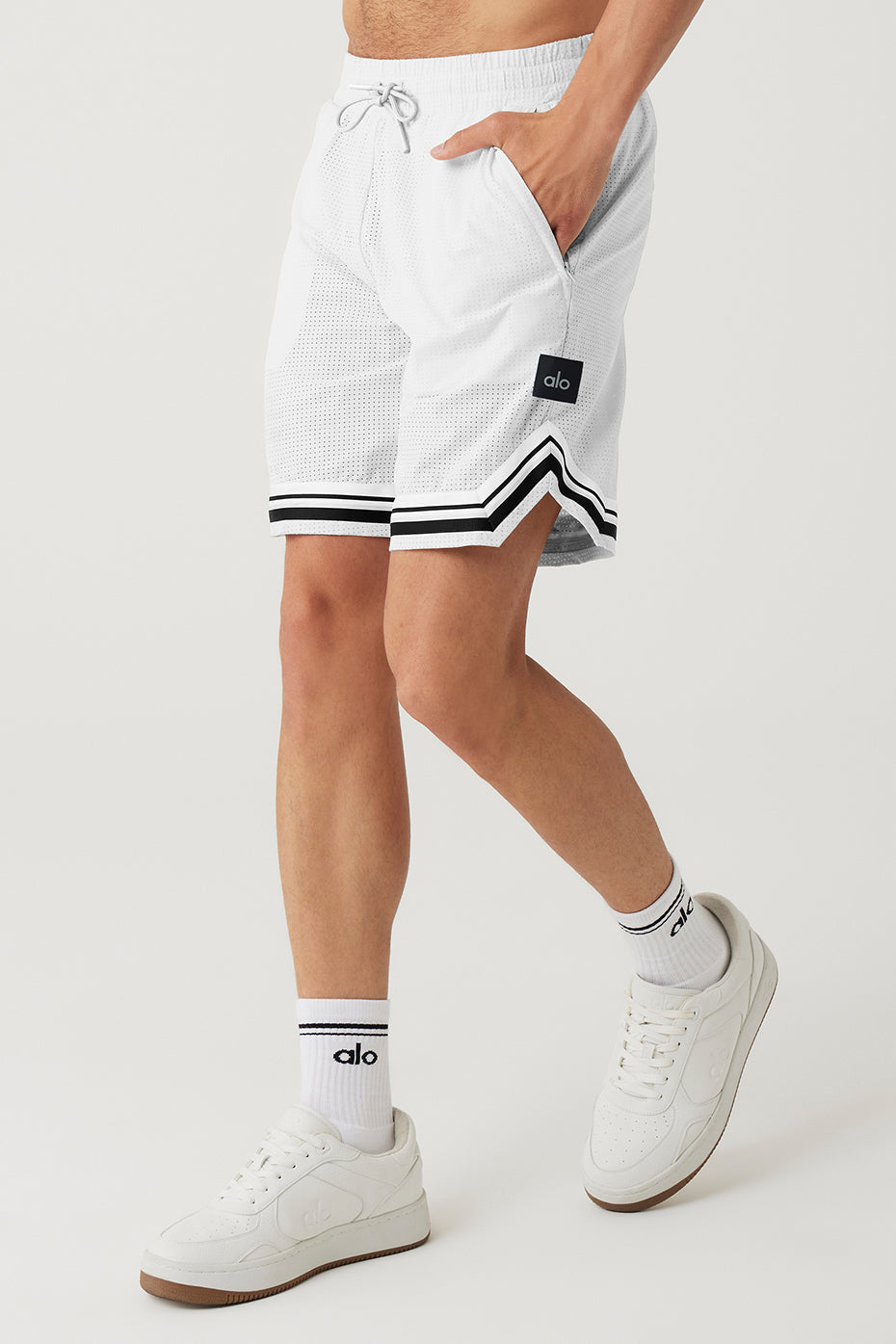 9' Traction Arena Short - White