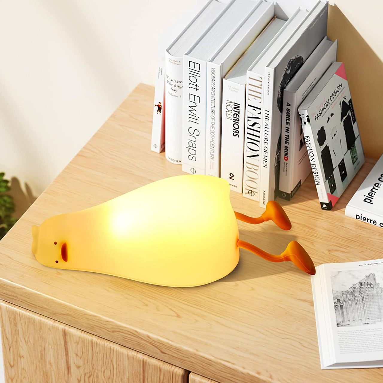 Duck Lying Flat Silicon Lamp